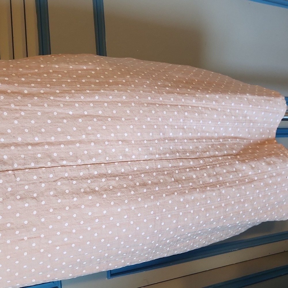 Davi & Dani Blush Polka Dot Midi Dress - Picture 10 of 14